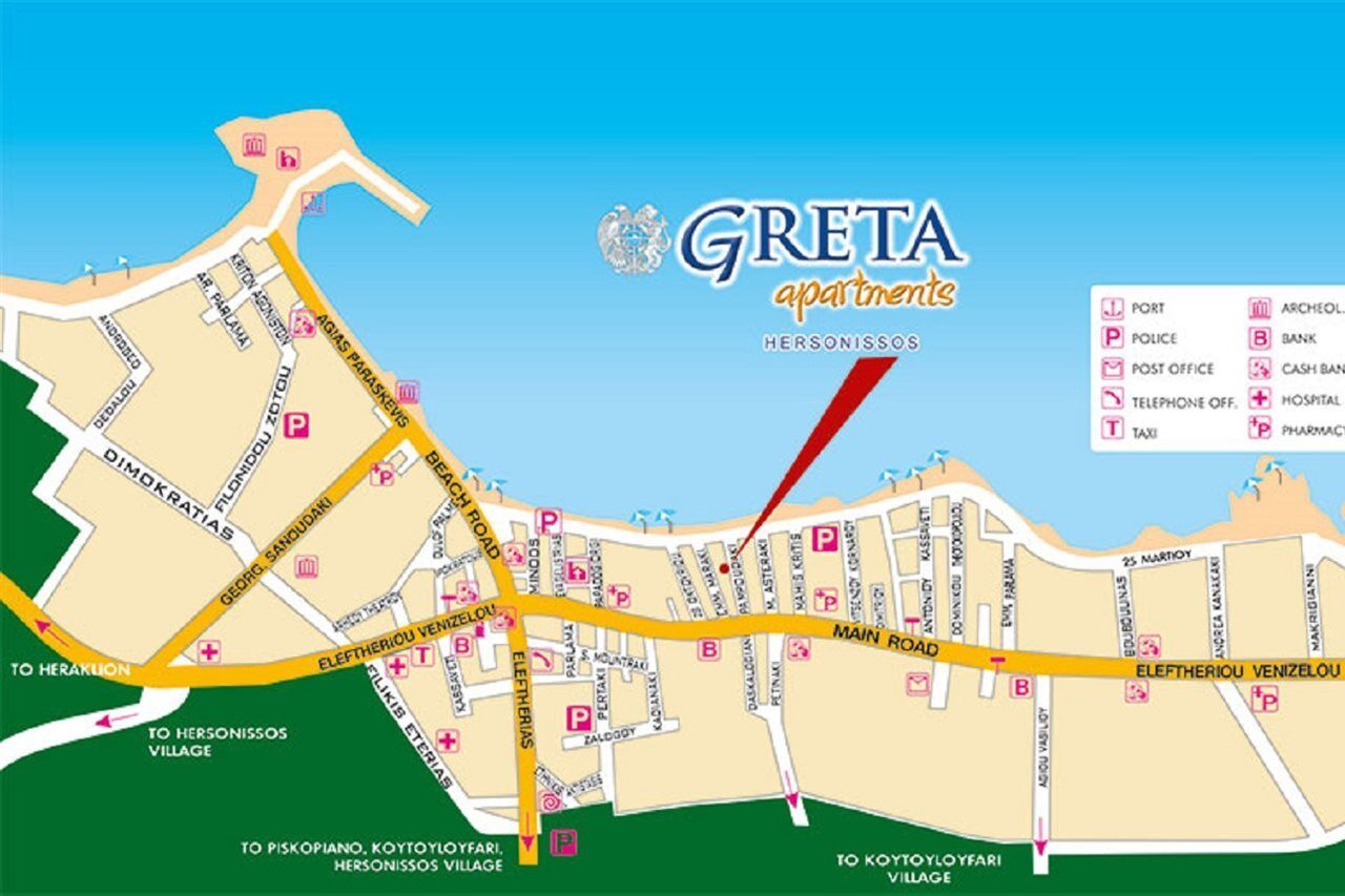 Greta Apartments Hersonissos  Exterior foto